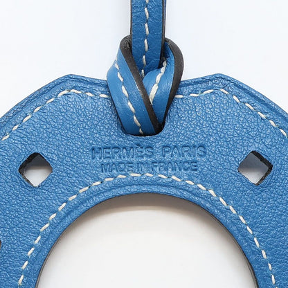 Hermes Heaven Paddock Cheval Horse Shoe Horseshoe Motif Bag Charm Leather — view 6