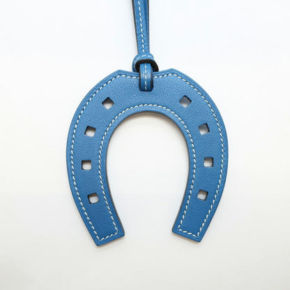 Hermes Heaven Paddock Cheval Horse Shoe Horseshoe Motif Bag Charm Leather — view 4