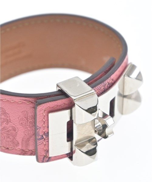 Hermes Bracelet Bangle Pink — view 4