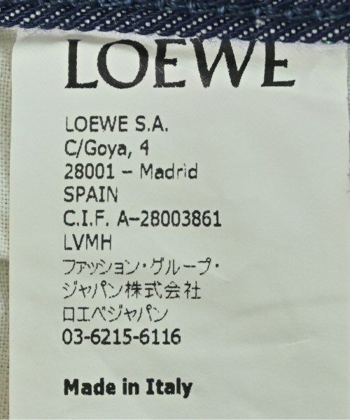 Loewe Denim Pants Blue — view 4