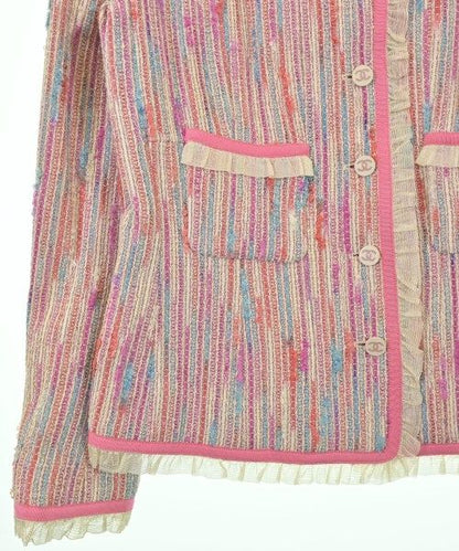 Chanel Collarless Jacket Pink — view 5
