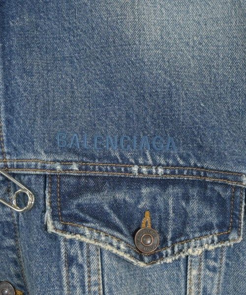 Balenciaga Denim Jacket Blue — view 5