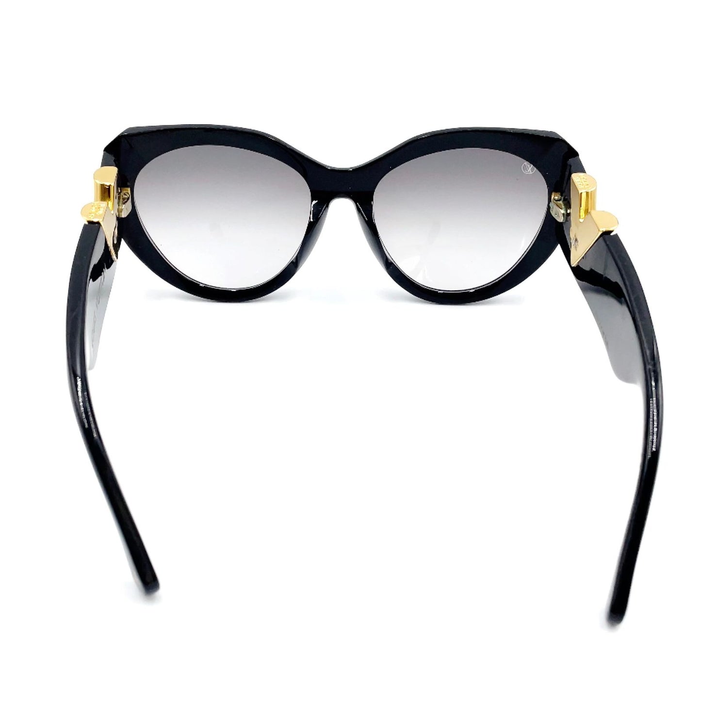 Louis Vuitton New Arrival My Fair Acetate Metal Gold Black Sunglasses Eyewear — view 6