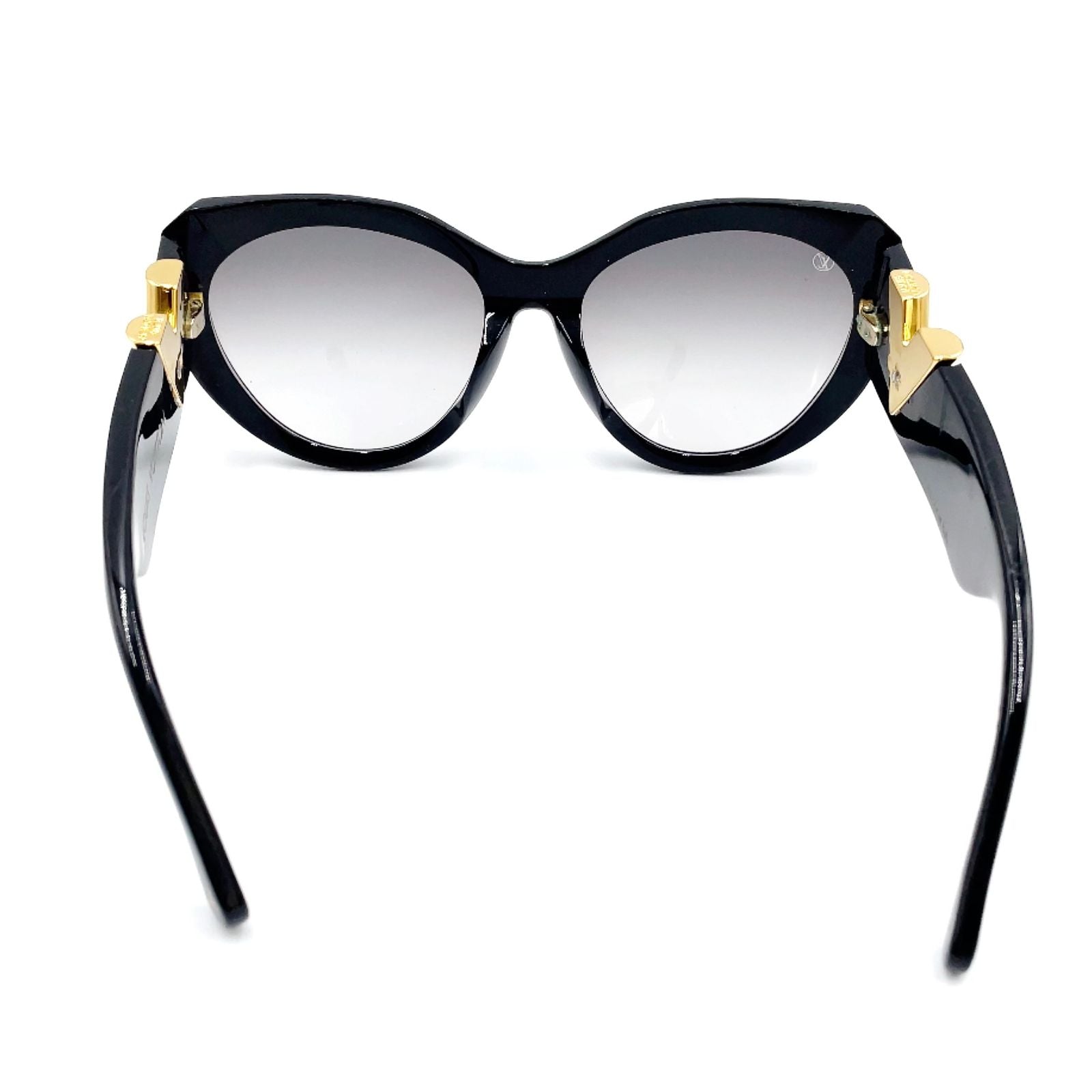 Louis Vuitton New Arrival My Fair Acetate Metal Gold Black Sunglasses Eyewear — view 6