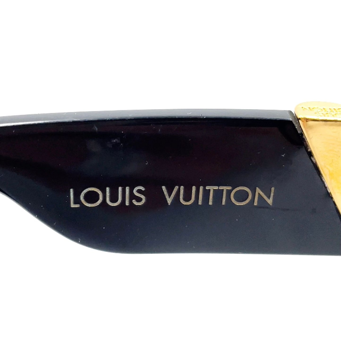 Louis Vuitton New Arrival My Fair Acetate Metal Gold Black Sunglasses Eyewear — view 3
