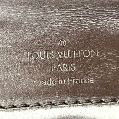 Louis Vuitton New Arrivals Sistine PM Damier Ebene Leather Brown Handbag Gold — view 4