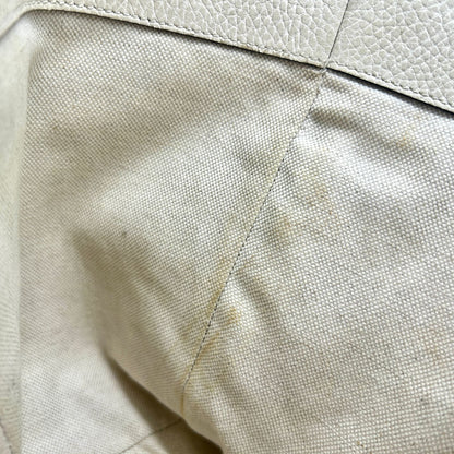 Gucci New Arrival Swing Leather Ivory Tote Gold — view 8