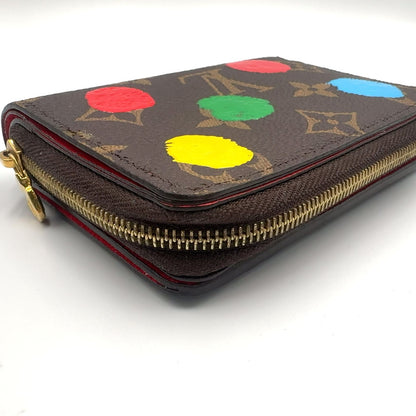 Louis Vuitton New Arrivals Portefeuille Yayoi Kusama Leather Brown Multicolor — view 6