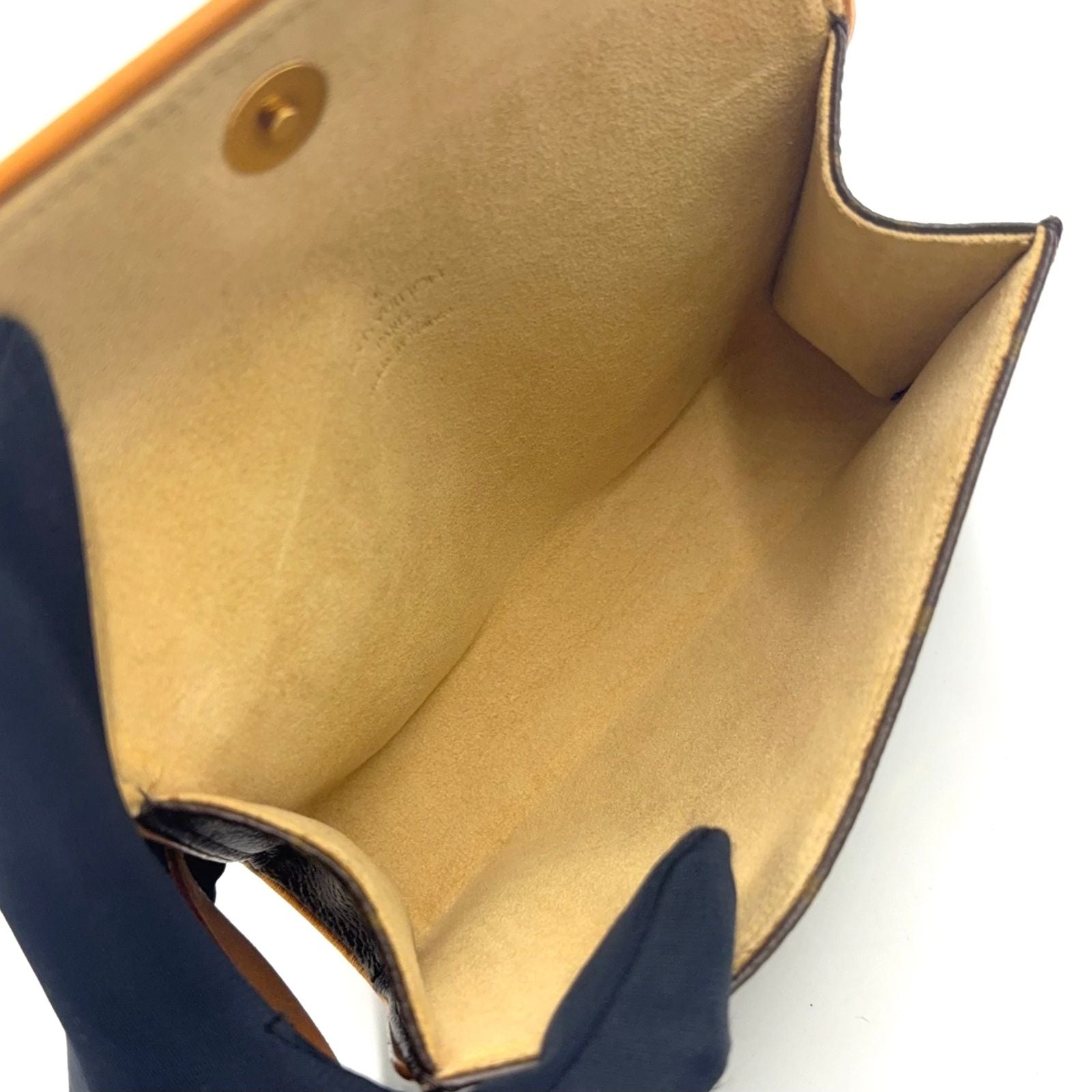 Louis Vuitton New Arrivals Pochette Twin PM Monogram XS Leather Brown Shoulder — view 3