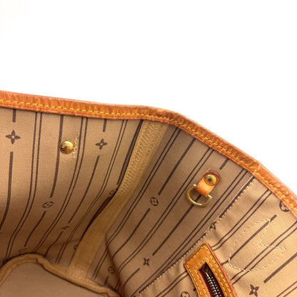 Louis Vuitton New Neverfull PM Monogram Leather Brown Tote Gold — view 9
