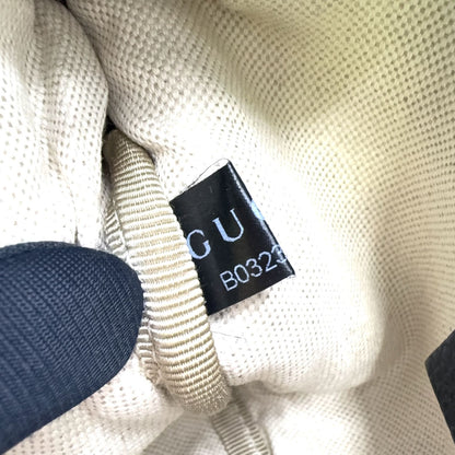 Gucci New Arrivals Logo Print Small Belt Bag Sherry Line Leather Black — view 5