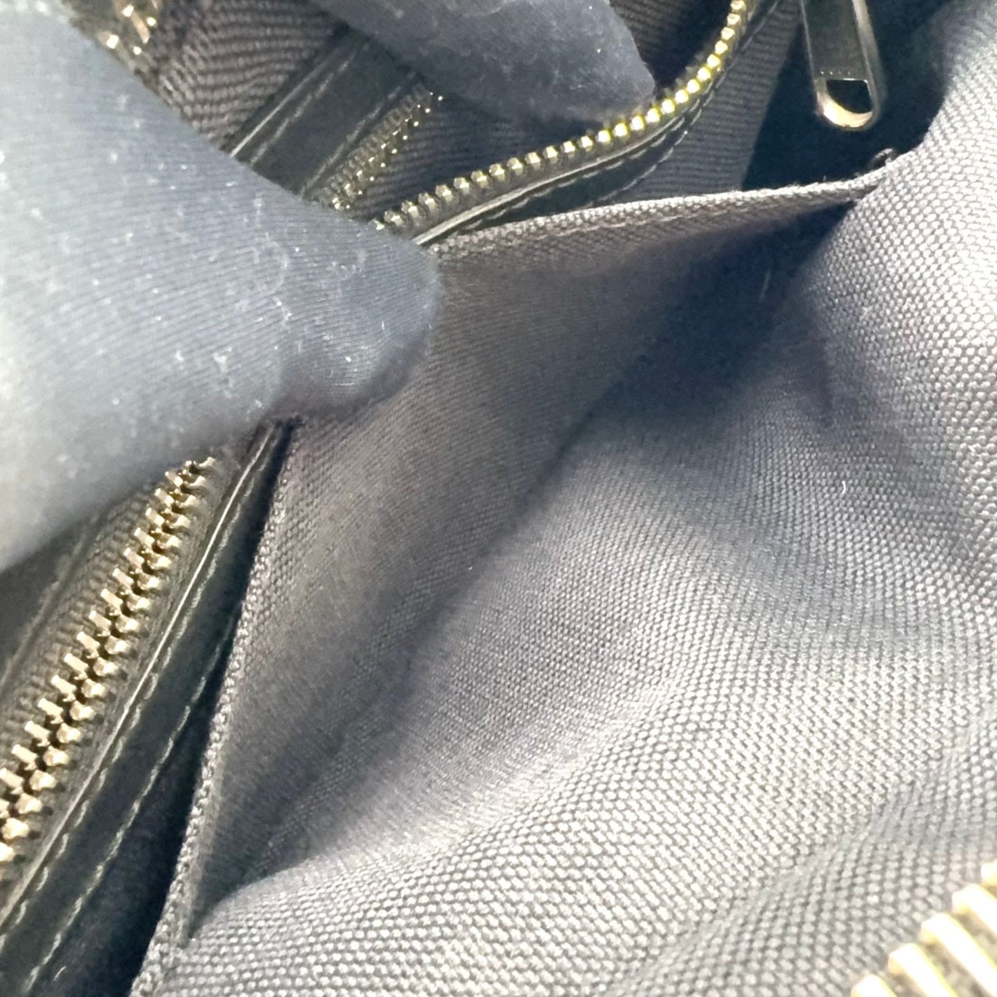 Gucci New Arrival GG Supreme Sherry Line Leather Black Belt Bag Silver — view 6