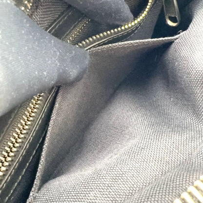 Gucci New Arrival GG Supreme Sherry Line Leather Black Belt Bag Silver — view 6