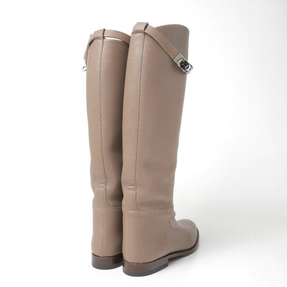 Hermes Jumping Short Boots 38 Kelly Ro Heels — view 3