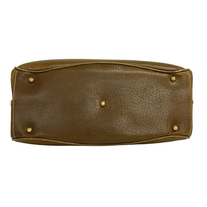 Gucci Handbag Ladylock Bamboo Dark Brown Leather — view 5