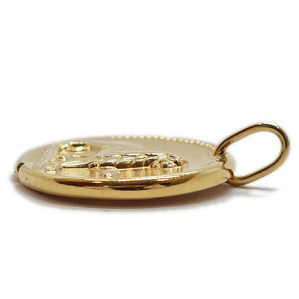 Van Cleef & Arpels Heaven Zodiac Medal Leonis Leo Pendant — view 4