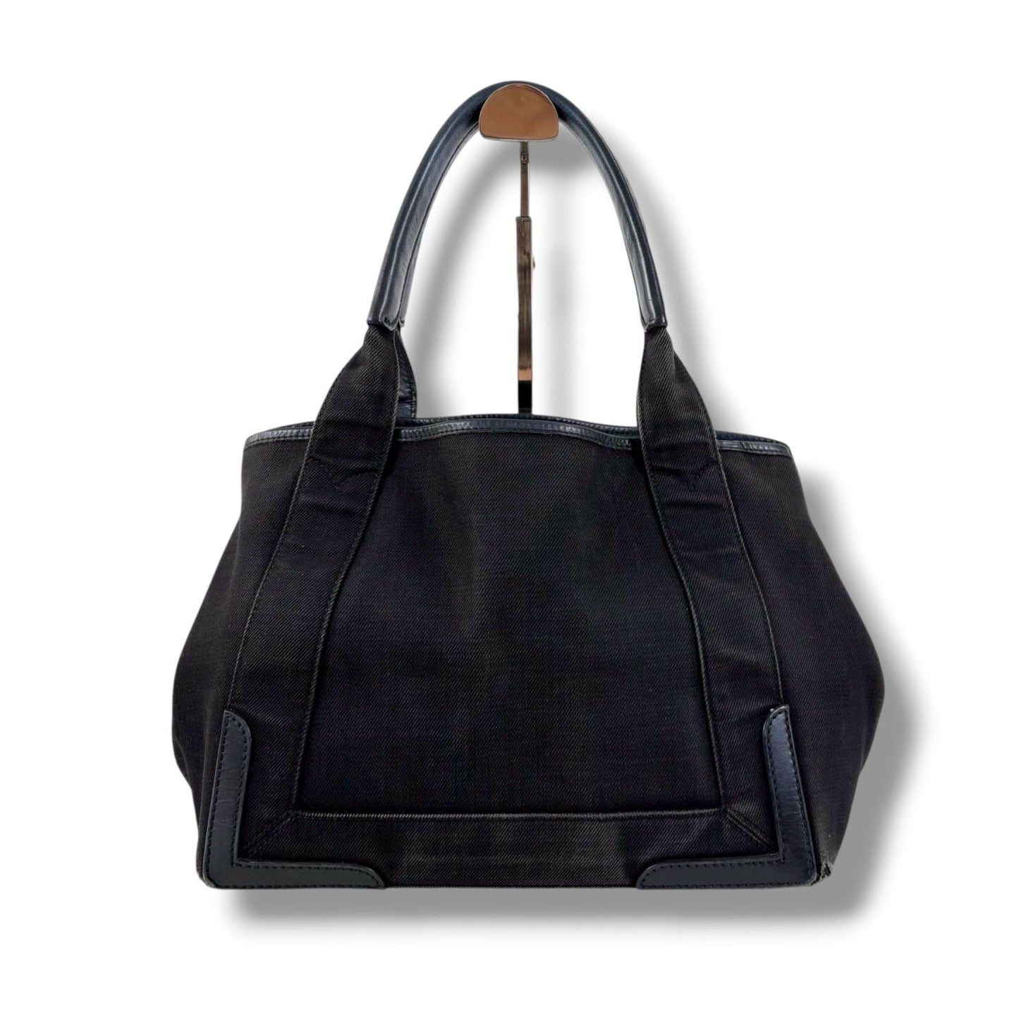 Balenciaga Navy Cabas S Mini Tote Black — view 3