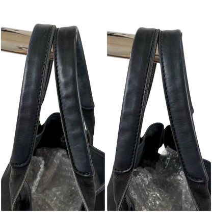 Balenciaga Navy Cabas S Mini Tote Black — view 9