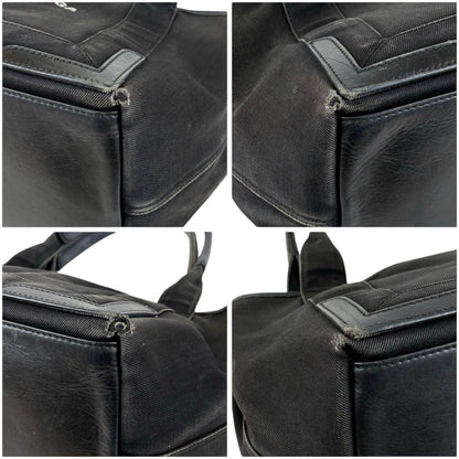 Balenciaga Navy Cabas S Mini Tote Black — view 8
