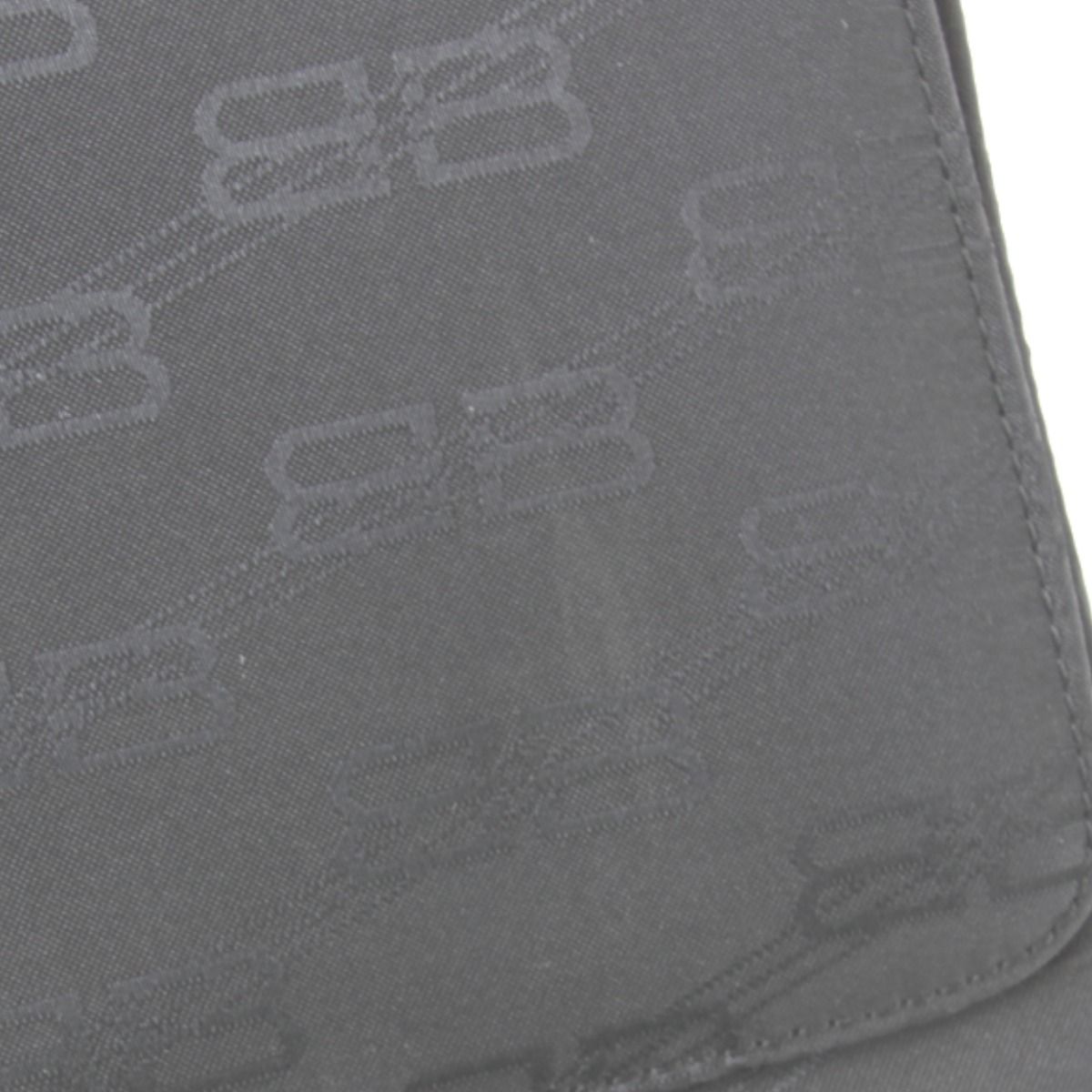Balenciaga Shoulder BB Monogram Bag Nylon Black — view 6
