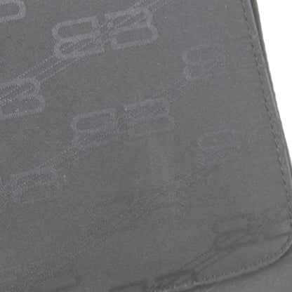Balenciaga Shoulder BB Monogram Bag Nylon Black — view 6