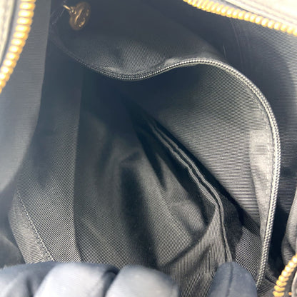 Chanel Limited Double Stitch CC Logo Hobo Random Lambskin Black Shoulder — view 5