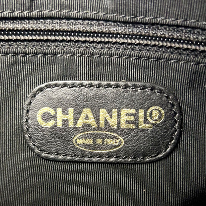 Chanel Limited Double Stitch CC Logo Hobo Random Lambskin Black Shoulder — view 4