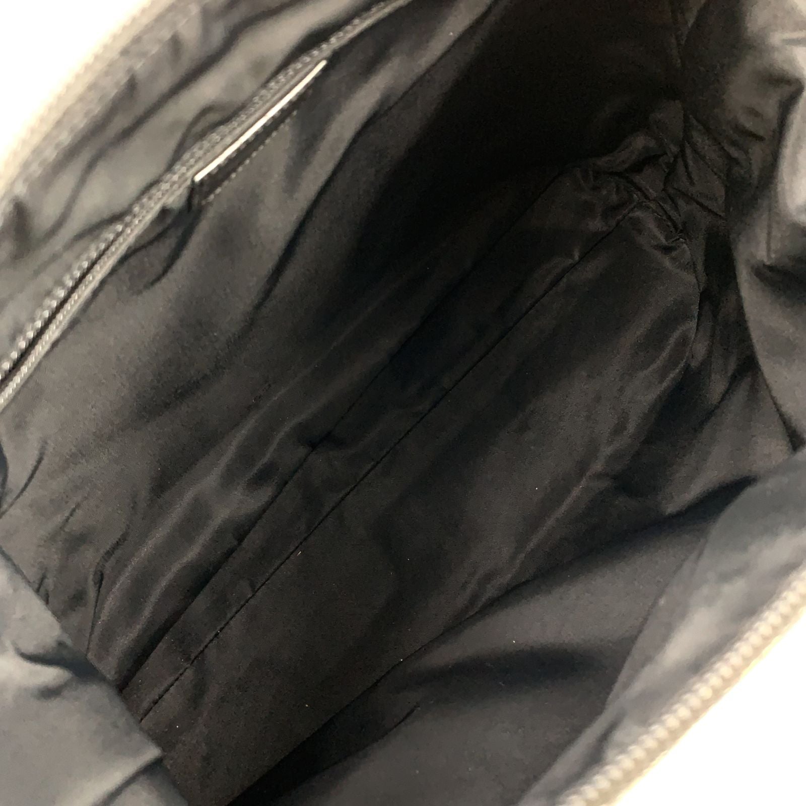 Dior Limited Trotter Canvas Navy Shoulder Bag Silver — view 3