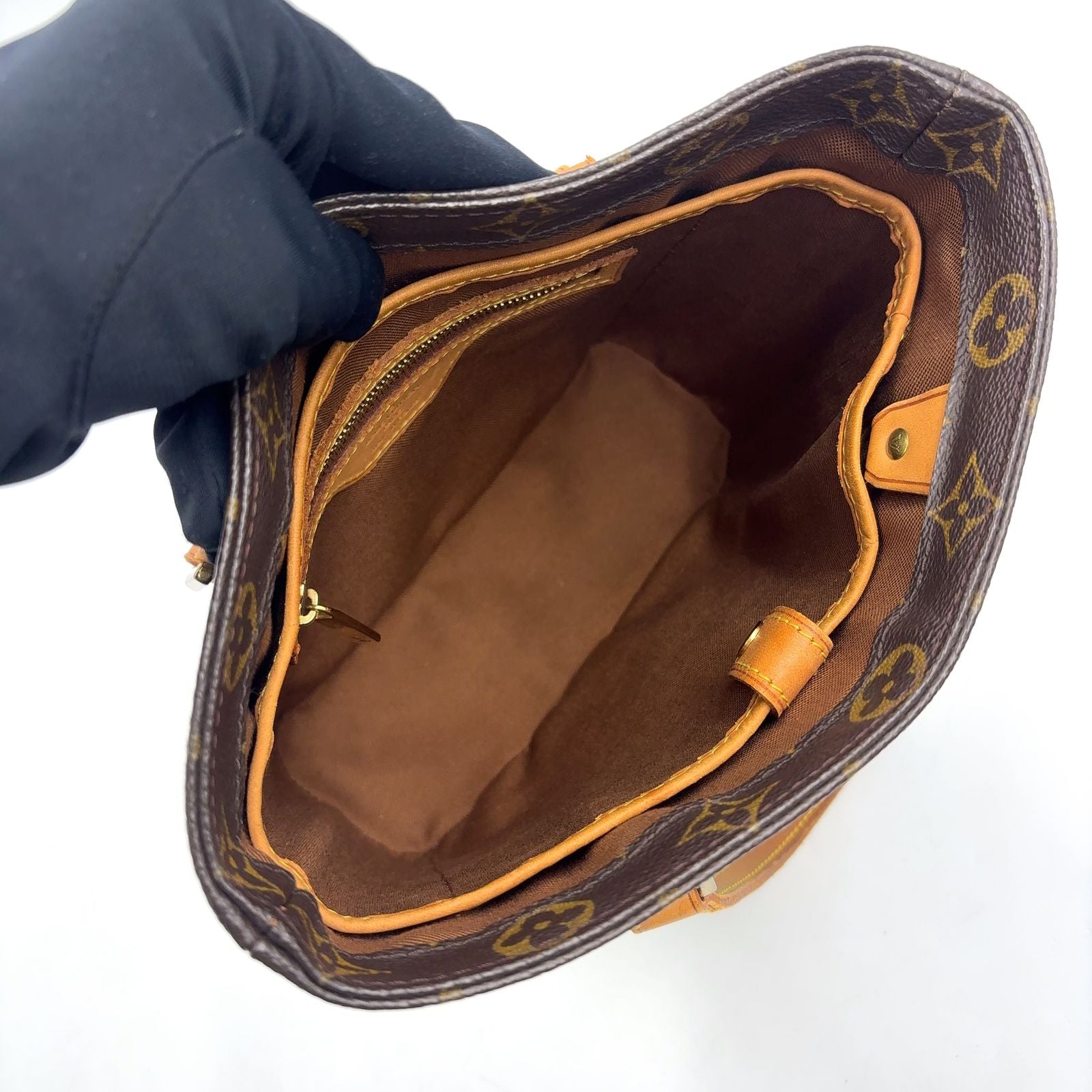 Louis Vuitton Limited Vavin PM Monogram Leather Brown Handbag — view 3