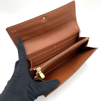 Louis Vuitton Limited Portefeuille Sarah Monogram Initial Available Leather — view 3