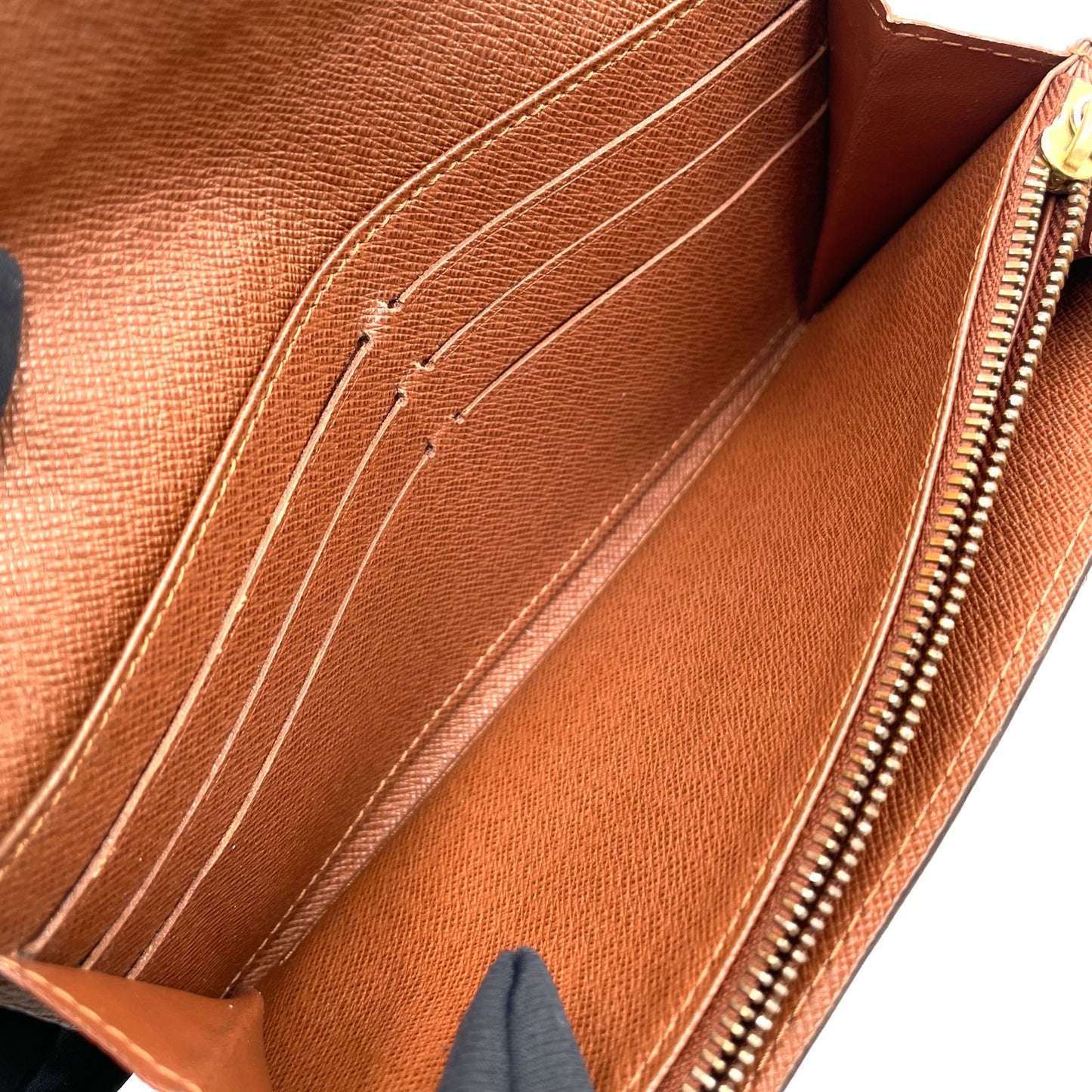 Louis Vuitton Limited Portefeuille Sarah Monogram Initial Available Leather — view 7