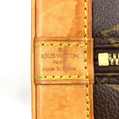 Louis Vuitton Limited Alma PM Monogram Leather Brown Light Handbag Gold — view 4