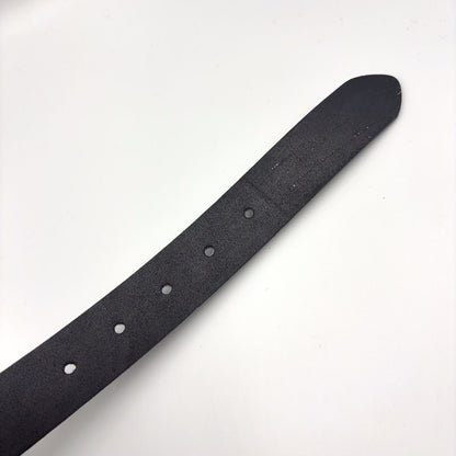 Fendi Limited Mamma Buckle Leather Black Belt Silver — view 4