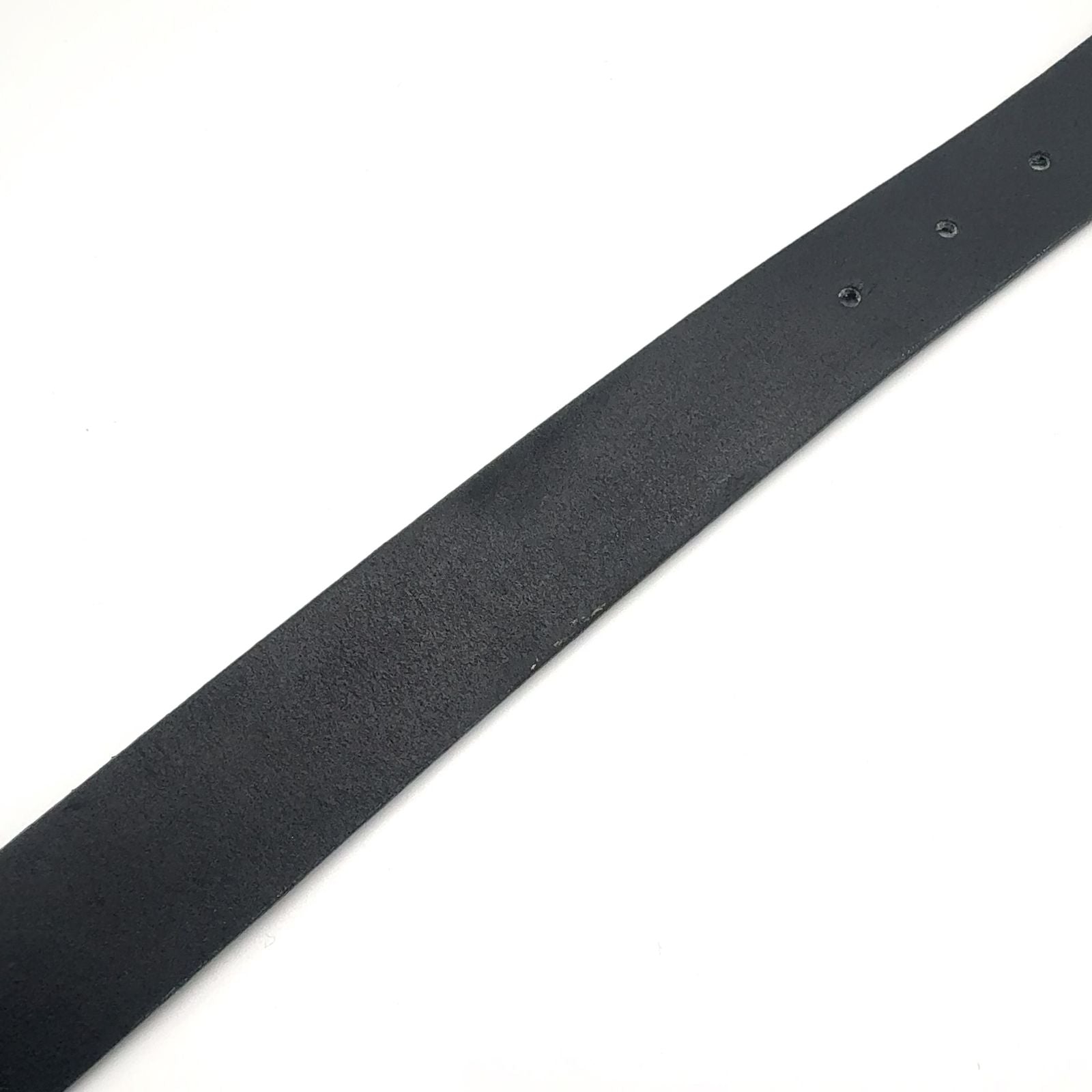 Fendi Limited Mamma Buckle Leather Black Belt Silver — view 6