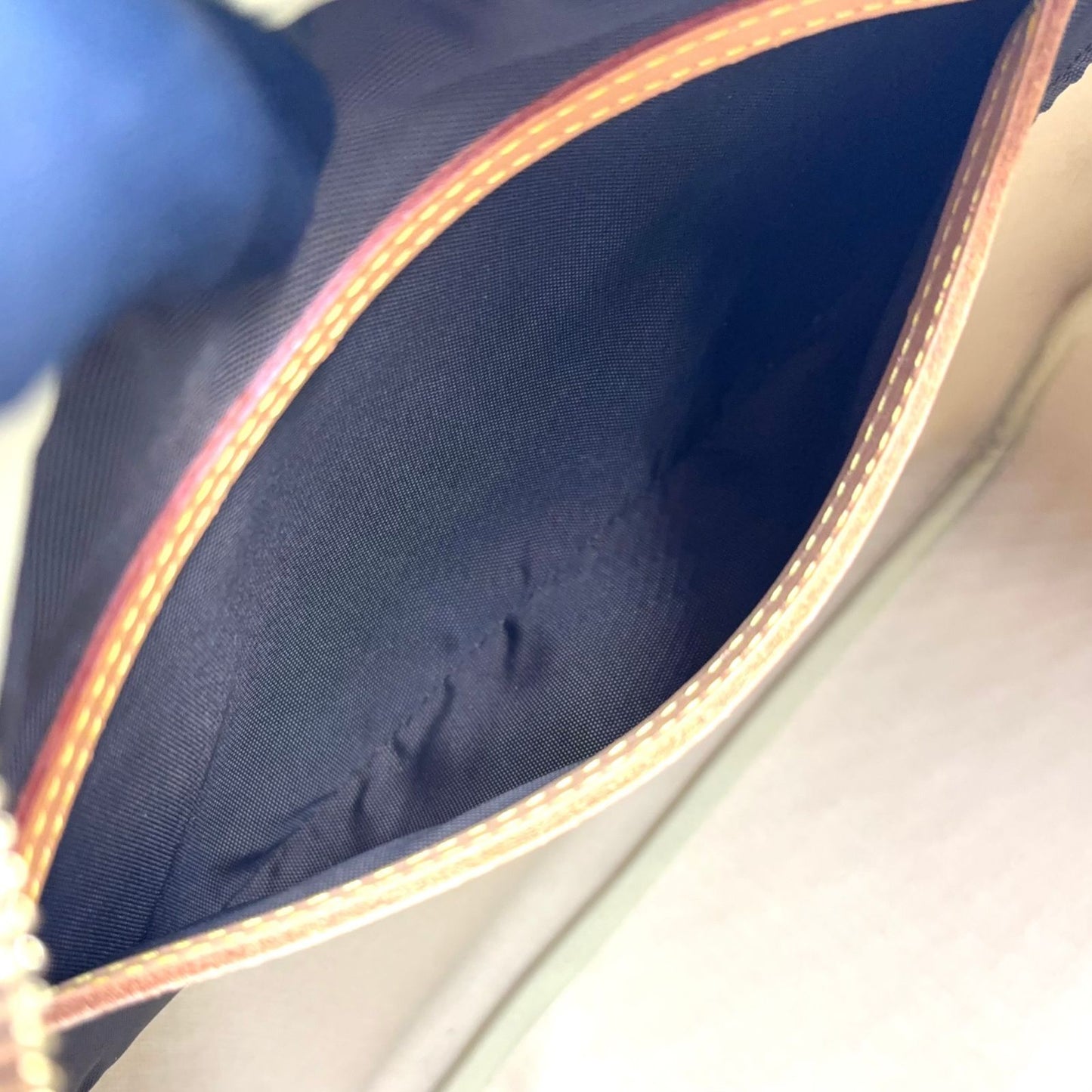 Louis Vuitton Limited Evasion Monogram Leather Brown Boston Bag Gold — view 5