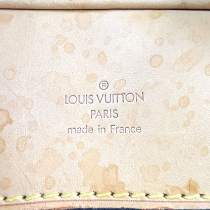 Louis Vuitton Limited Evasion Monogram Leather Brown Boston Bag Gold — view 4