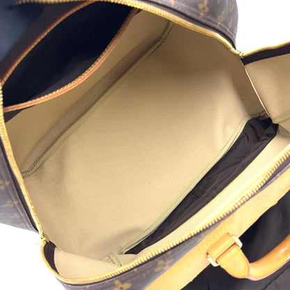 Louis Vuitton Limited Evasion Monogram Leather Brown Boston Bag Gold — view 3
