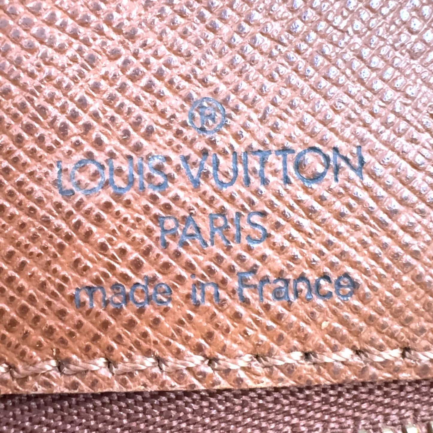 Louis Vuitton Limited Nile Monogram Leather Brown Shoulder Bag Gold — view 4