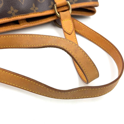 Louis Vuitton Limited Batignolles Oriental Monogram Leather Brown Tote Gold — view 8