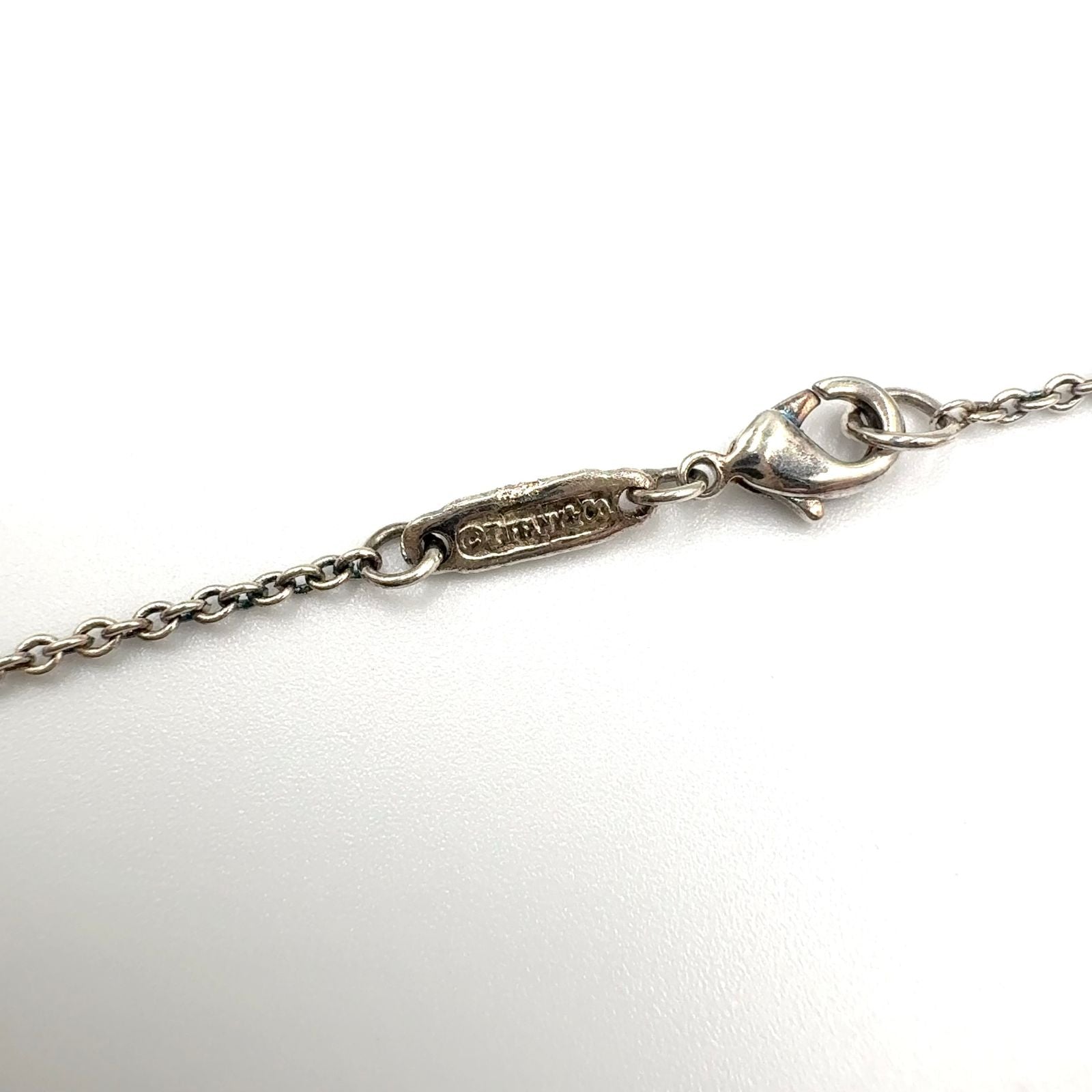Tiffany & Co Limited Open Silver Necklace — view 4