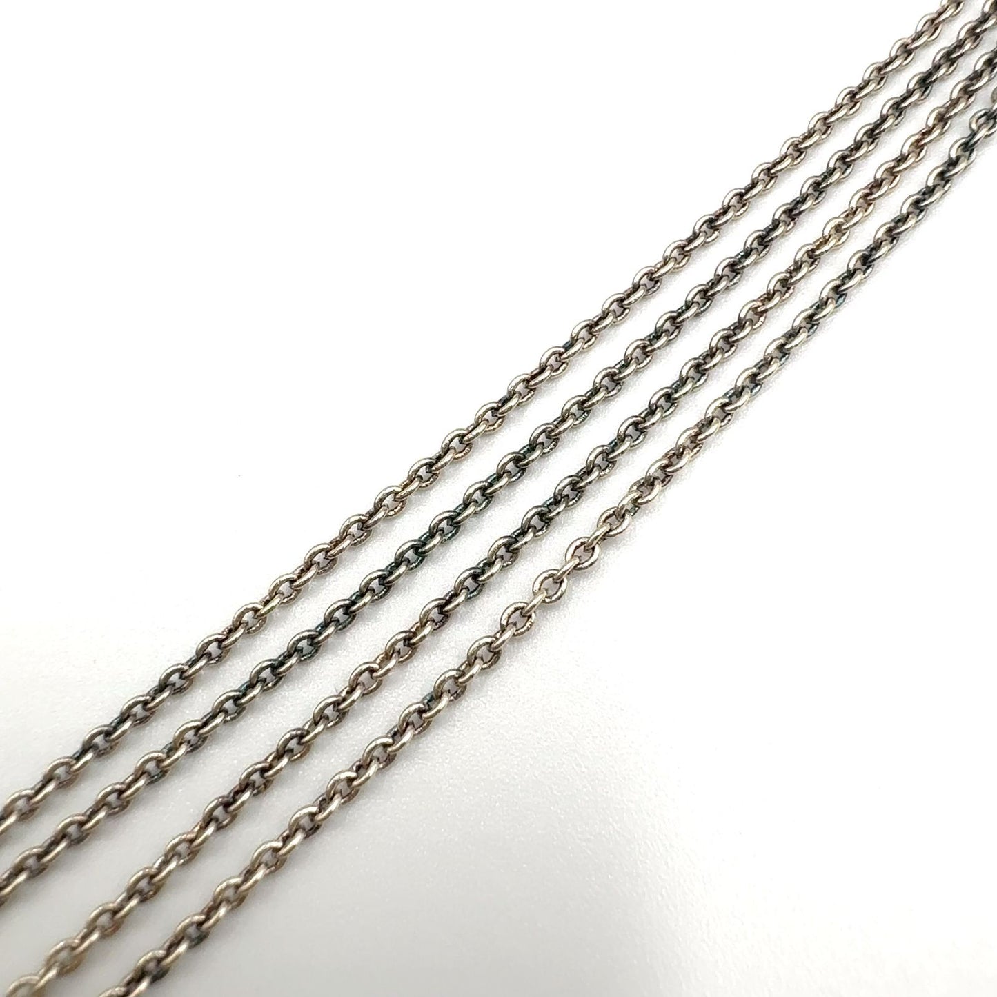 Tiffany & Co Limited Open Silver Necklace — view 6
