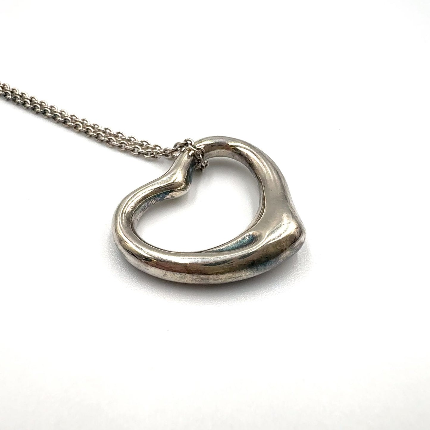 Tiffany & Co Limited Open Silver Necklace — view 9
