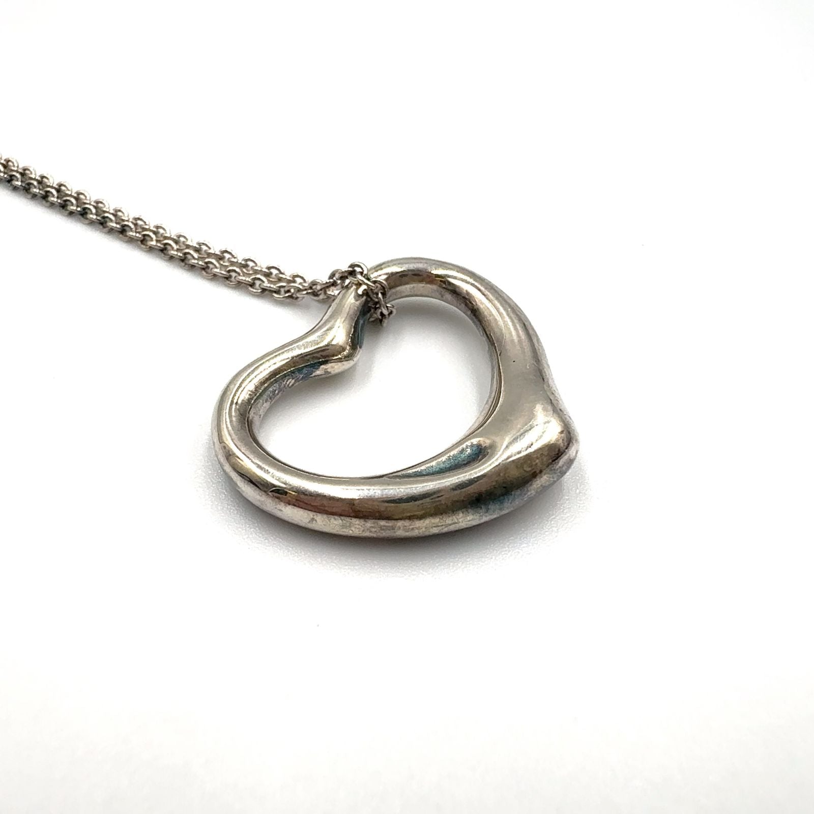 Tiffany & Co Limited Open Silver Necklace — view 9