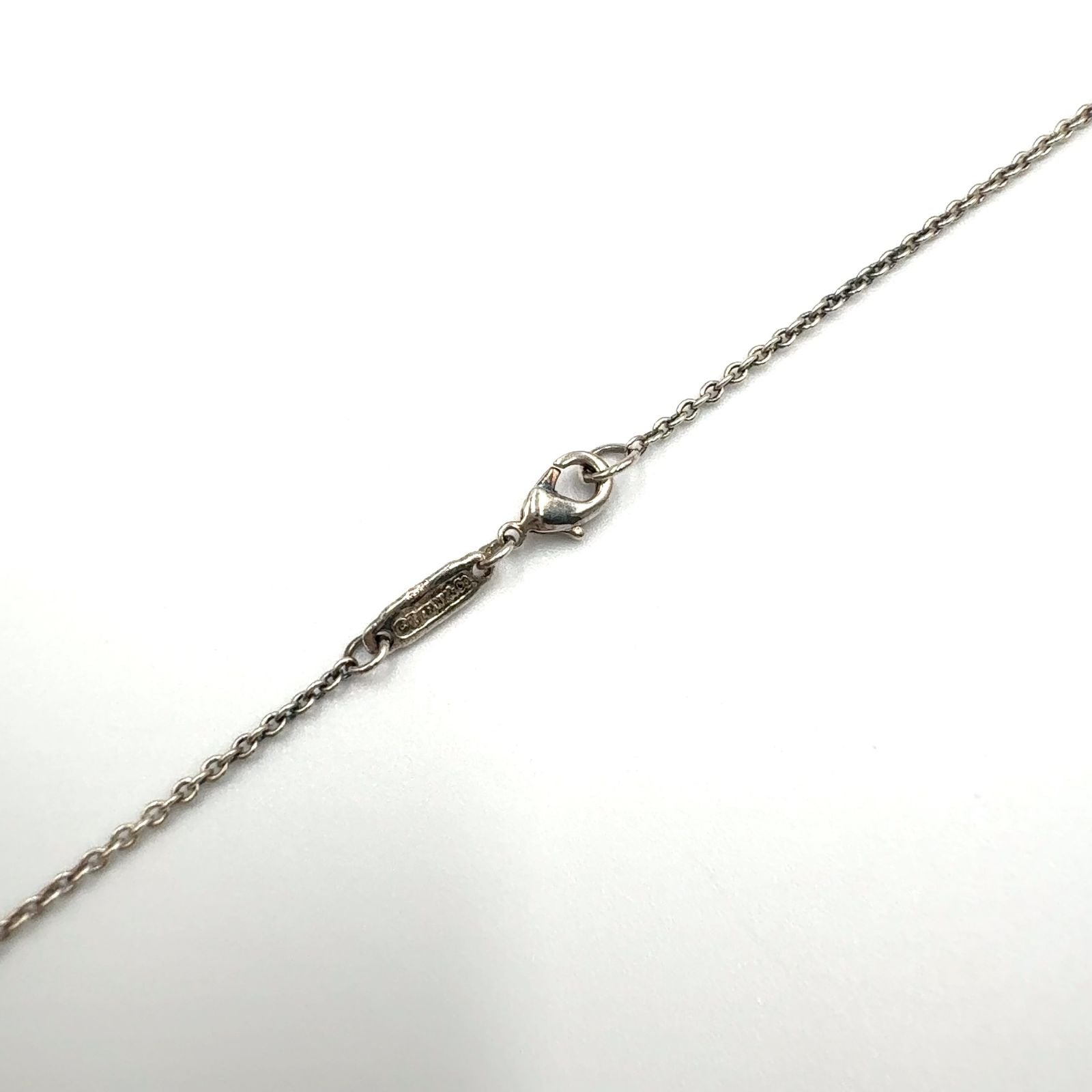 Tiffany & Co Limited Open Silver Necklace — view 7