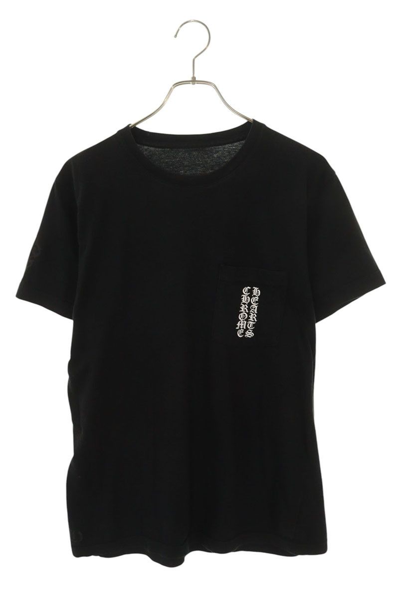 Chrome Hearts CH T-shrt 1 Back Cemetery Cross Print T-Shirt