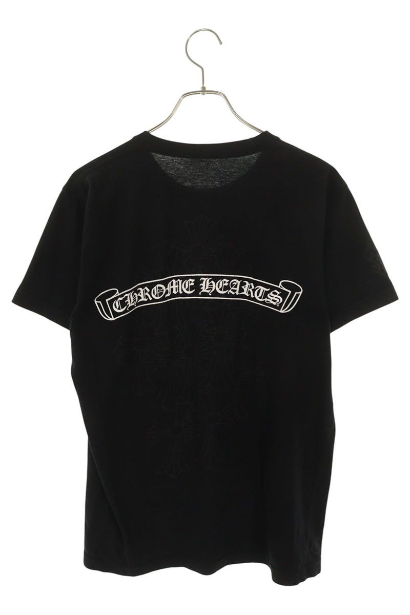 Chrome Hearts CH T-shrt 1 Back Cemetery Cross Print T-Shirt — view 2