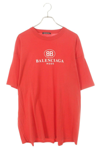 Balenciaga BB Logo Print T-Shirt