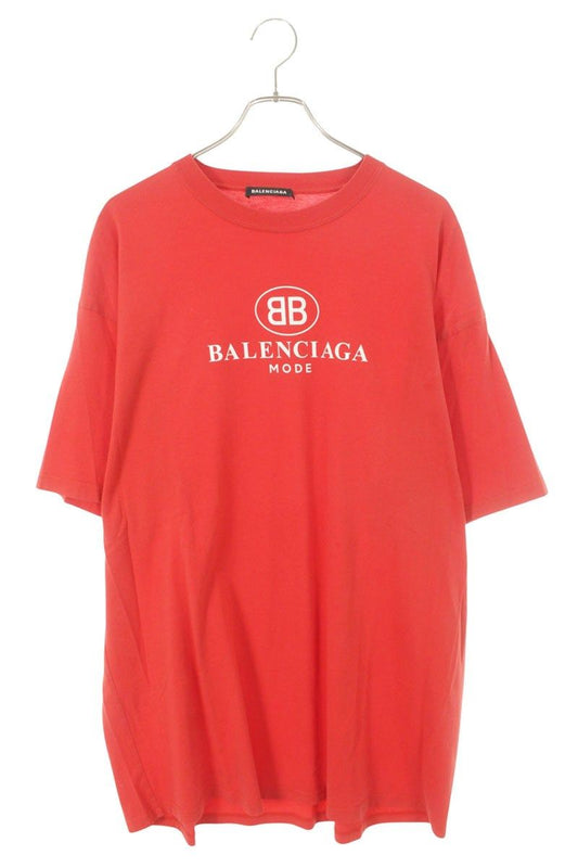 Balenciaga BB Logo Print T-Shirt