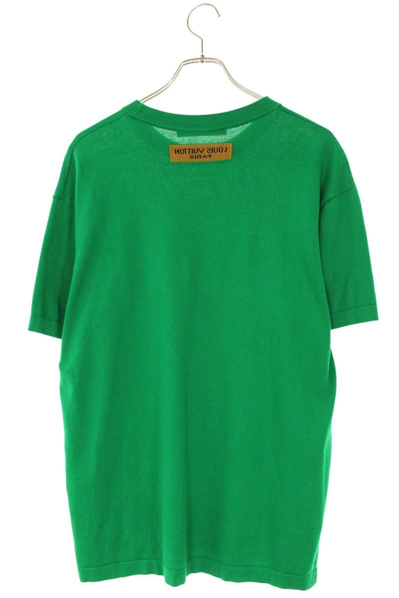Louis Vuitton Db0 Logo Jacquard Knit T-Shirt Sweater — view 2