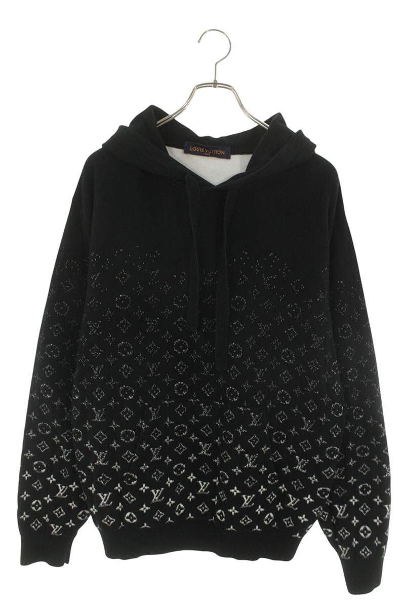 Louis Vuitton Uso Monogram All Over Pattern Gradient Pullover Hoodie